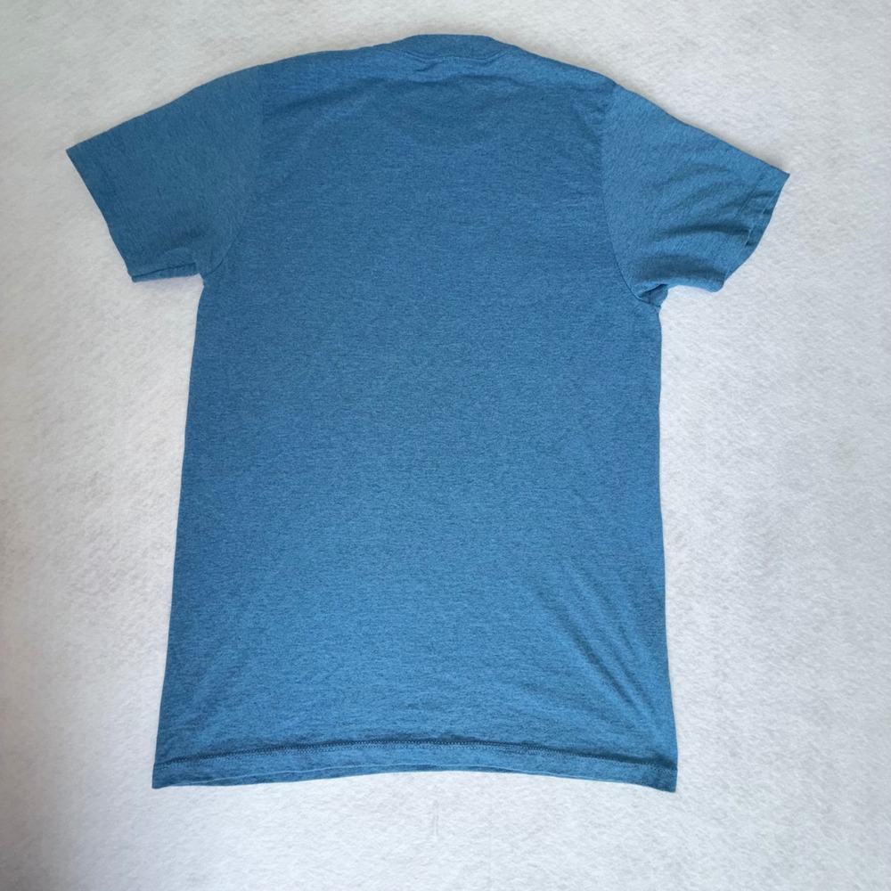 American Classics John Wayne Graphic T-Shirt Mens Small Blue Heathered Western - Picture 8 of 9